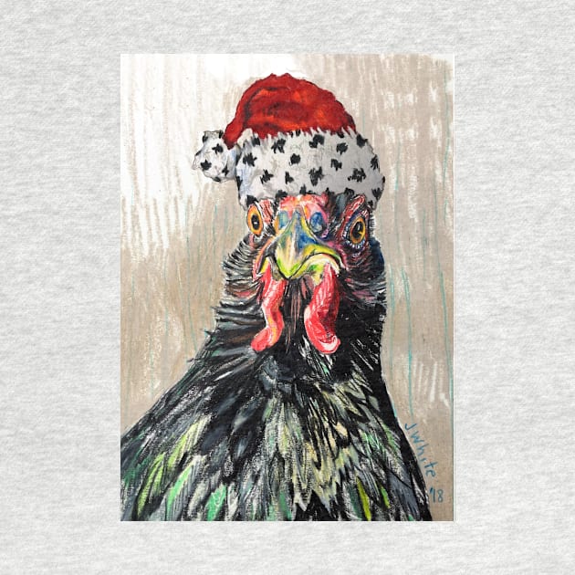 Bindin, Santa Chicken by jenesaiscluck